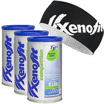 XENOFIT Competition Drink | 3 x 672 g Dose & Xenofit Headband