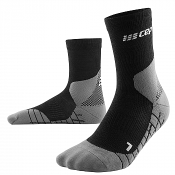 CEP Hiking Light Merino Mid Cut Compression Socks Damen | Black
