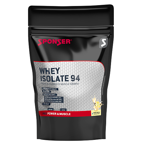SPONSER Whey Isolate 94 Protein Shake | 1500 g Beutel