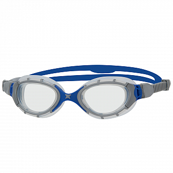 ZOGGS Predator FLEX Schwimmbrille | Clear Blue | Transparente Gläser