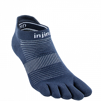 Injinji Run Lightweight No Show Zehensocken | Navy | Dnn