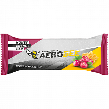 AEROBEE Honey Energy Bar | Cranberry