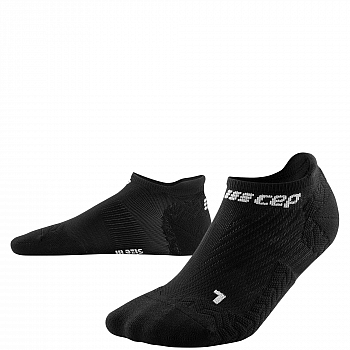 CEP Run Ultralight No Show Compression Socks Herren | Black