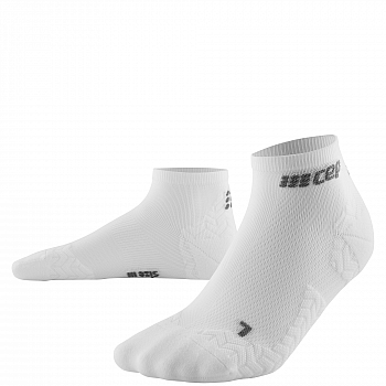 CEP Run Ultralight Low Cut Compression Socks Damen | White
