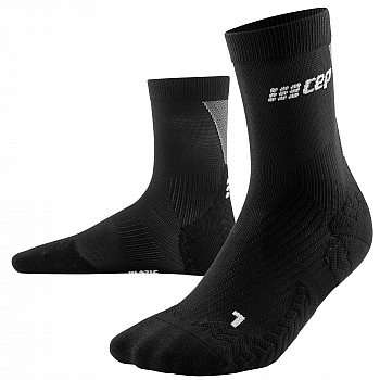 CEP Run Ultralight Mid Cut Compression Socks Damen | Black