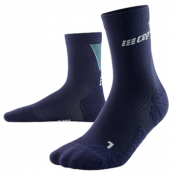 CEP Run Ultralight Mid Cut Compression Socks Herren | Blue