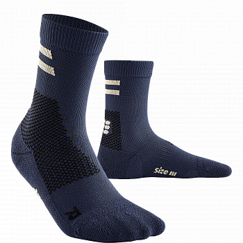 CEP Training Mid Cut Compression Socks Unisex | Peacoat