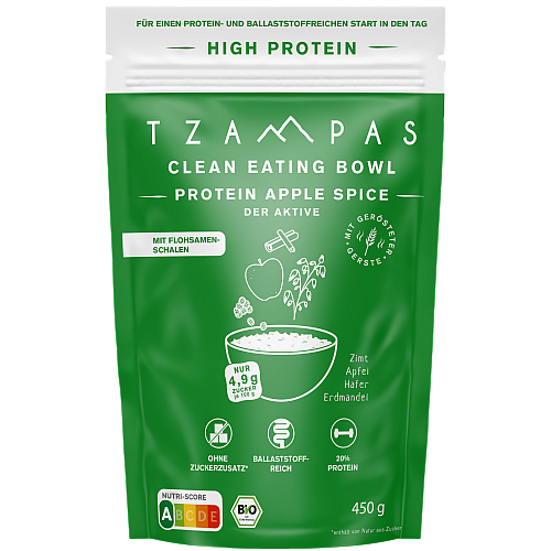 TZAMPAS Clean Eating Bowl l Protein Apple Spice | DE-�KO-006