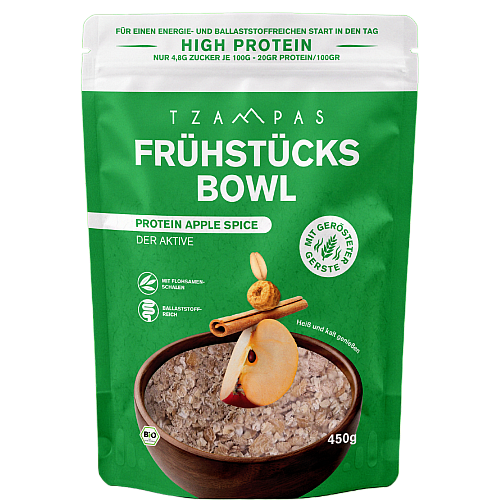 TZAMPAS Fr�hst�cks Bowl l Protein Apple Spice | DE-�KO-006