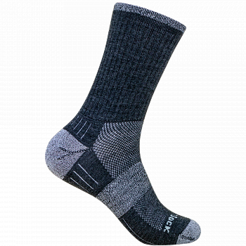 WRIGHTSOCK Escape MERINO Crew | Grey Smoke | Mitteldick