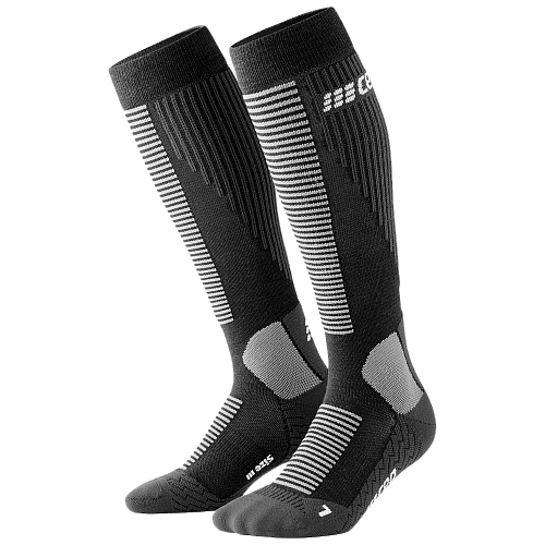 CEP Cold Weather Run Compression Socks Damen | Black
