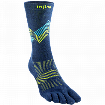 Injinji Run Lightweight Crew Zehensocken | Glow | Dnn