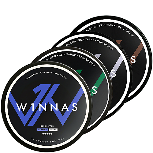 W1NNAS Koffein-Beutel Testpaket