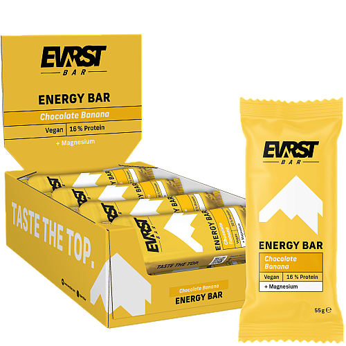 EVRST Energy Bar Mega Aktion | 12 x 55 g Riegel | MHD 19.09.26
