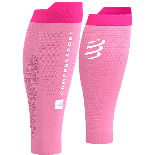COMPRESSPORT Compression Calf Sleeves R2V3 | Pink