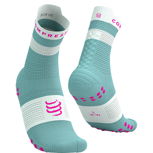 COMPRESSPORT Pro Racing Socks V4 Run High | Ether Pink