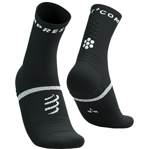 COMPRESSPORT Pro Marathon Crew Socks | Black