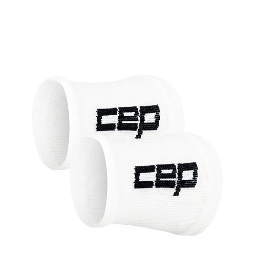 CEP Core Run Sweatbands | White