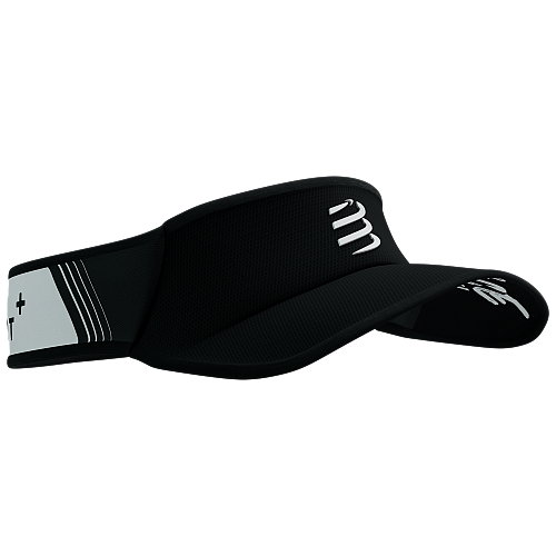 COMPRESSPORT Ultralight Visor Kappe | Black White