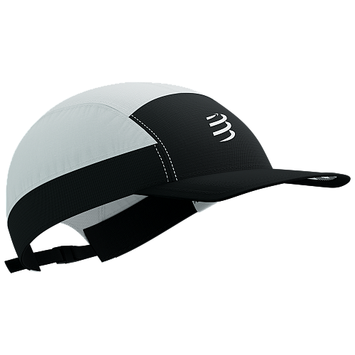 COMPRESSPORT 5 Panel Light Cap | White Black