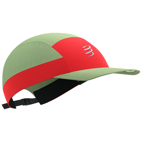 COMPRESSPORT 5 Panel Light Cap | Nile Fluo Red
