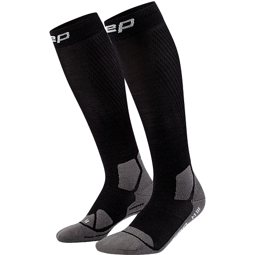 CEP Hiking Light Cushion Merino Compression Socks Herren | Black