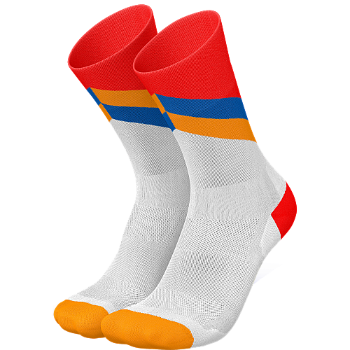 INCYLENCE Ultralight High Cut Socks | Apex White Inferno