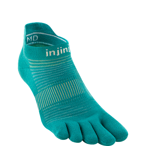 Injinji Run Lightweight No Show Zehensocken | Atlantis | D�nn