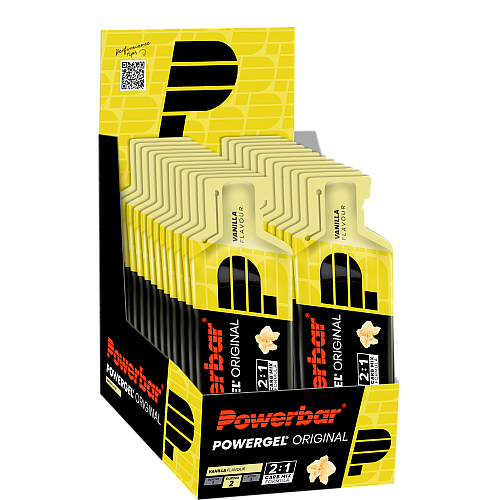 Powerbar PowerGel Original | 24 Vanille Gels | MHD 30.09.26