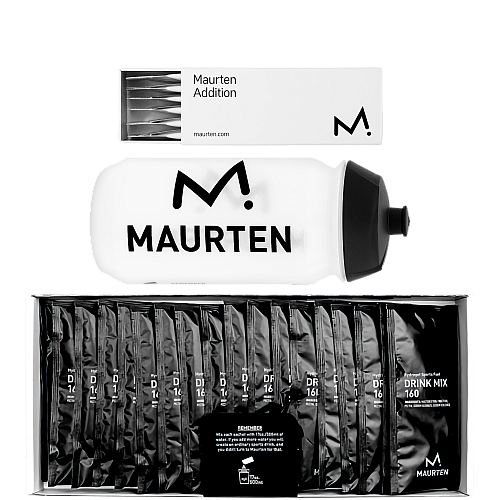 MAURTEN Drink Mix 160 Sportgetr�nk | 18 Beutel, Additions und Flasche