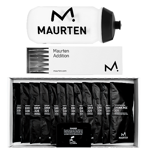 MAURTEN Drink Mix Pro 320 Wettkampfgetr�nk | 14 Beutel, Additions & Flasche