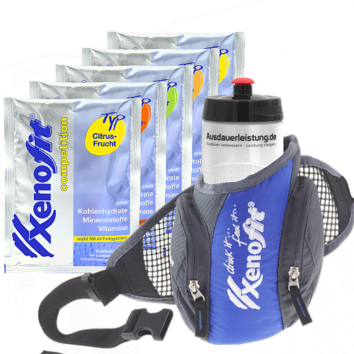 Xenofit Competition Drink | 5 Portionsbeutel + Trinkgurt