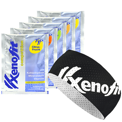 Xenofit Competition Drink | 5 Portionsbeutel + Stirnband