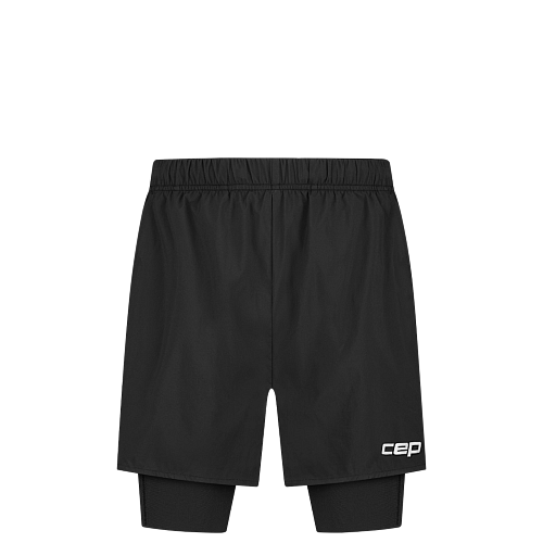 CEP Run Shorts 2in1 Herren | Black