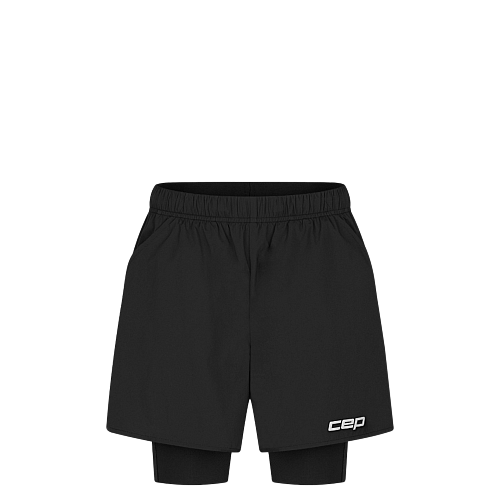 CEP Run Shorts 2in1 Damen | Black