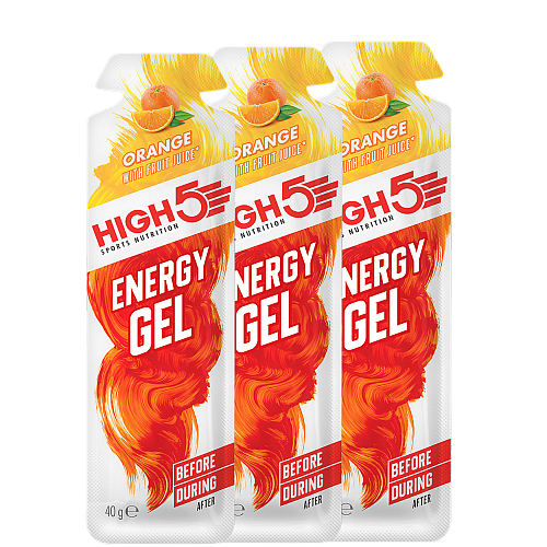 HIGH5 Energy Gel Orange | 3 x 40 g | MHD 30.06.26