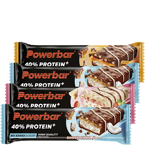 Powerbar Protein+ 40 % Protein Bar Testpaket