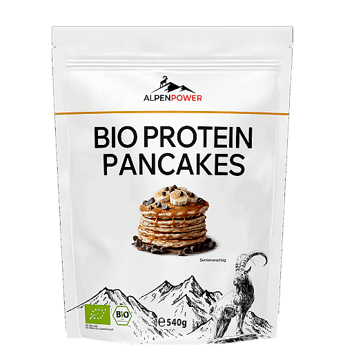 AlpenPower BIO Protein Pancakes | 540 g Beutel | DE-�KO-006
