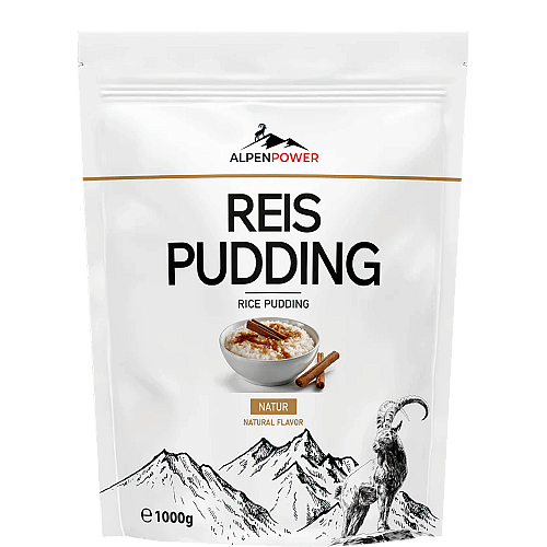 AlpenPower Reispudding | 1000 g Beutel