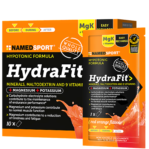 NAMEDSPORT HydraFit Hypotonic Drink | 10 x 20 g