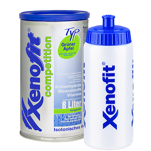 Xenofit Competition Drink Aktion | 672 g Dose mit Trinkflasche