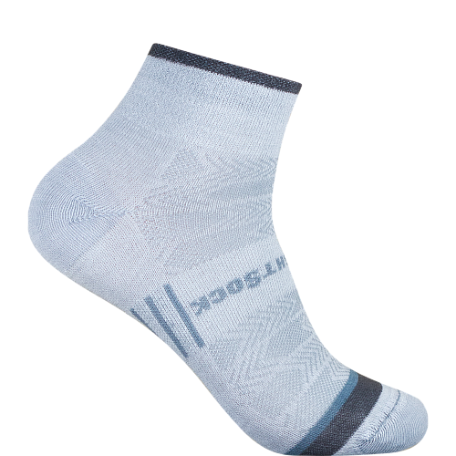 WRIGHTSOCK Coolmesh II Quarter | Cloud Grey | D�nn