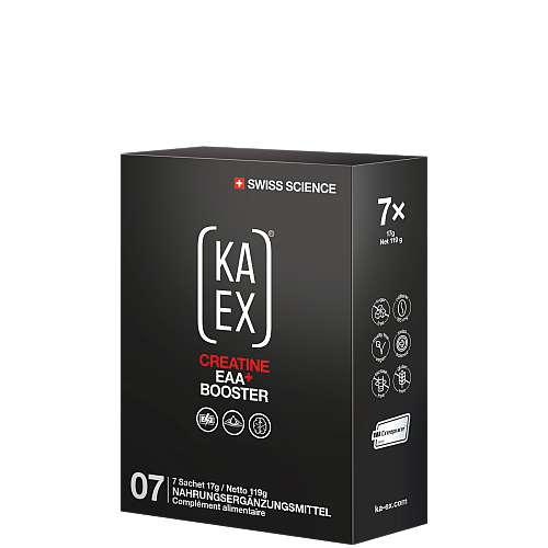 KA-EX Creatine EAA+ Booster | Box mit 7 Beutel