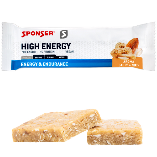 Sponser High Energy Bar Salzige Nuss 45 g Riegel