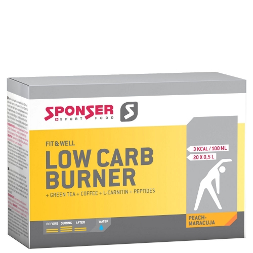 SPONSER Low Carb Burner | Box mit 20 Beutel