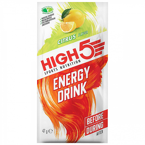 HIGH5 Energy Drink | 47 g Portionsbeutel Citrus | Vegan