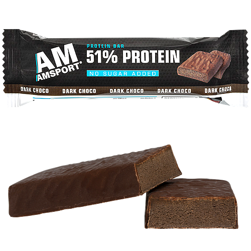 AMSPORT High Protein Bar 51% Dark Choco (50 g)