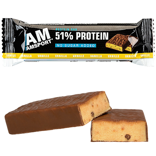 AMSPORT High Protein Bar 51% Vanilla (50 g)
