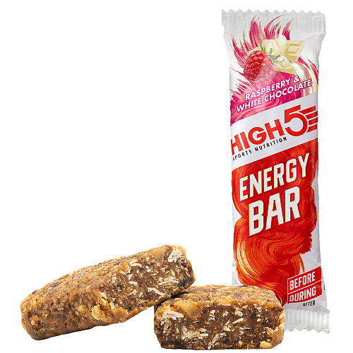 HIGH5 Energy 55 g Riegel Raspberry-White Chocolate