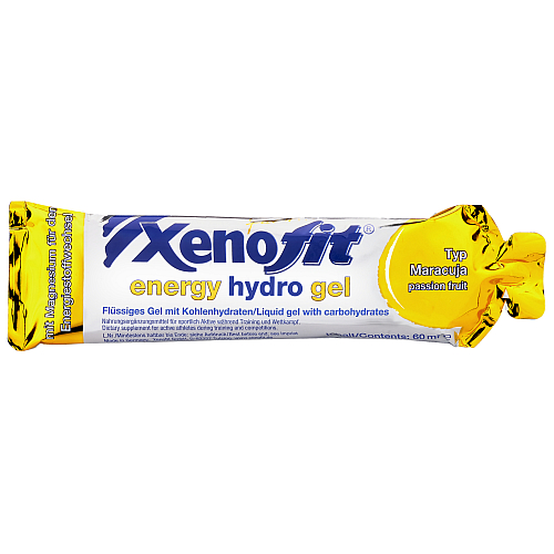 Xenofit Energy Hydro Gel Maracuja, 60 ml Beutel